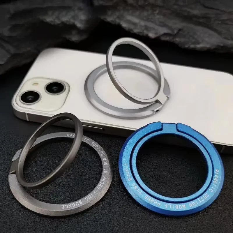Magnetic Phone Ring Holder 360° Rotatable Kickstand for MagSafe