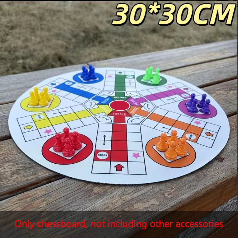 Portable Flying Chess Game for 2–6 Players | Family Board Game