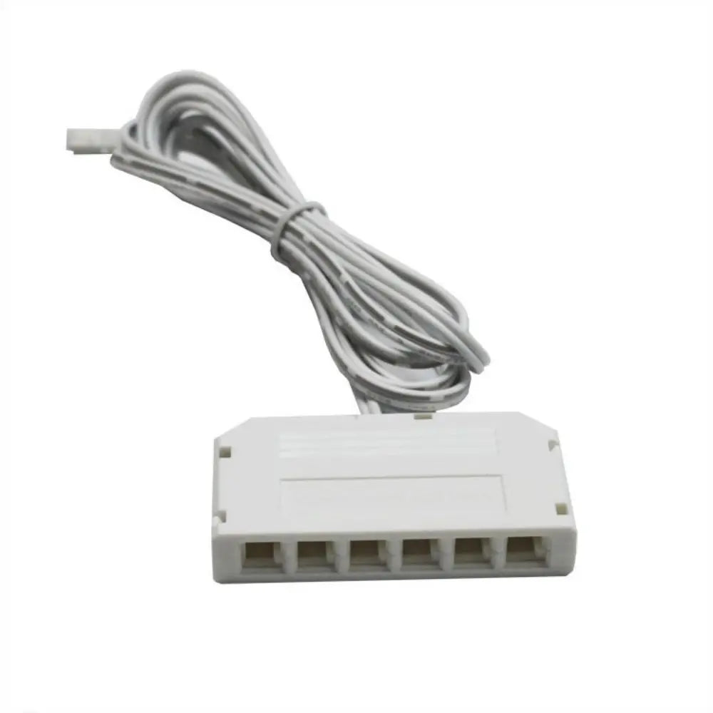 DC 24V 6-Port LED Cabinet Light Splitter Box | 4.92ft Cable