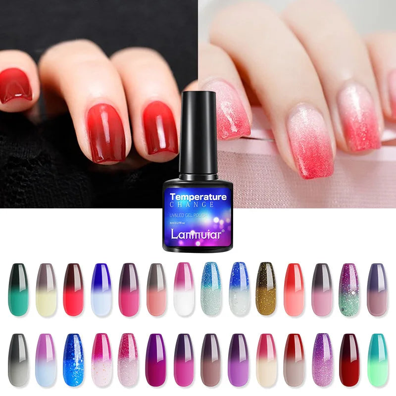 Handaiyan Thermal Color Changing Gel Nail Polish 8ml