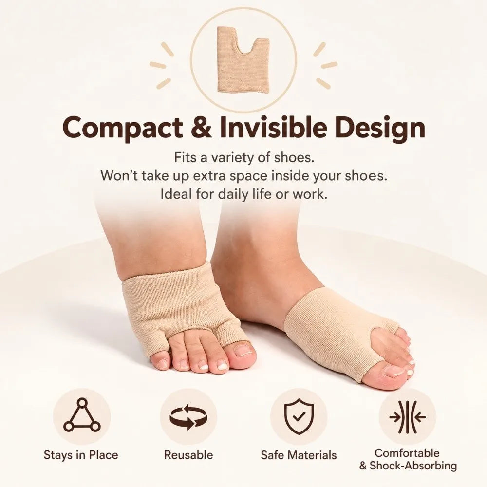 U-Shaped Bunion Protector Sleeve – SEBS Forefoot Cushion Pad
