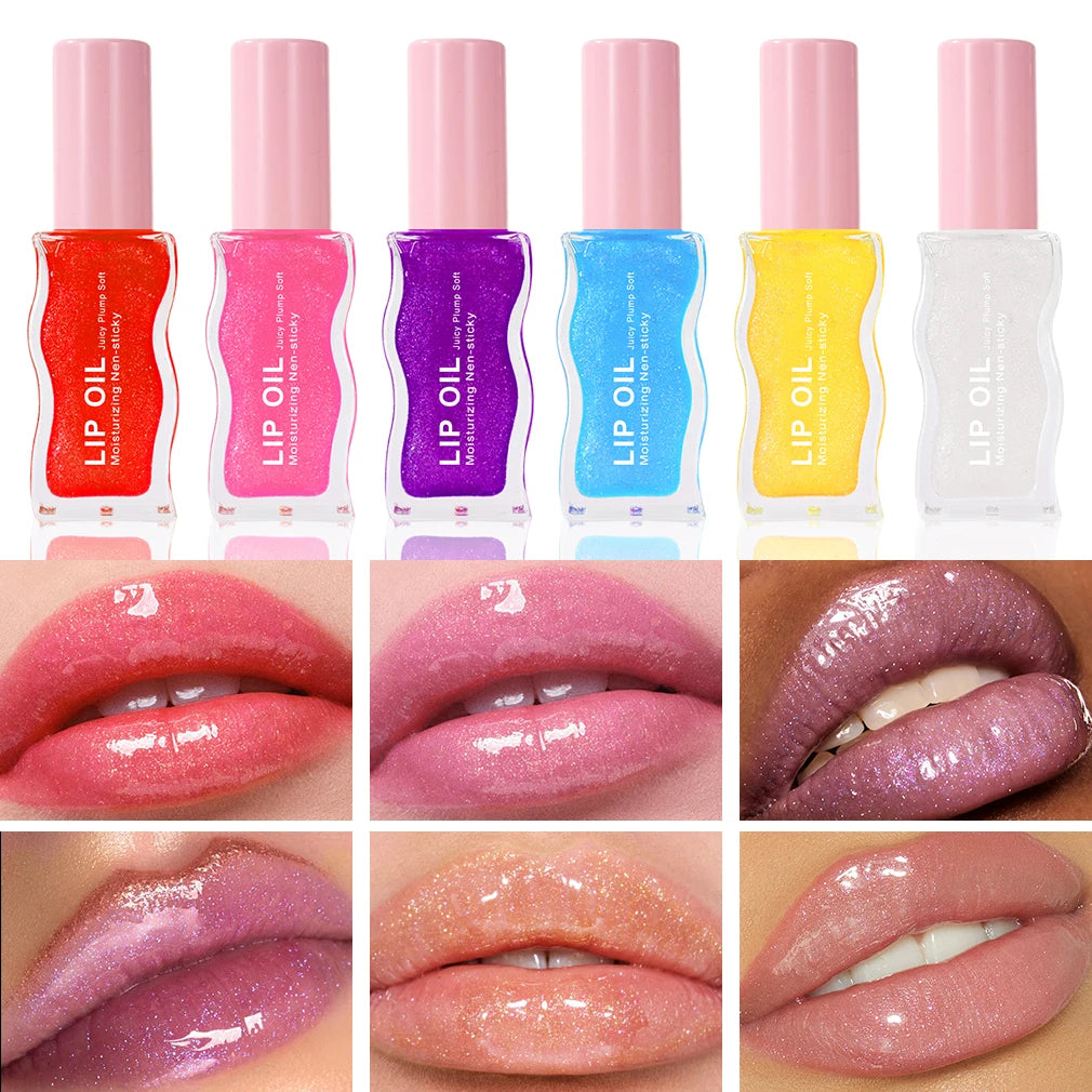 YTRUNS Fruit & Honey Lip Oil – Hydrating Pearl Lip Gloss