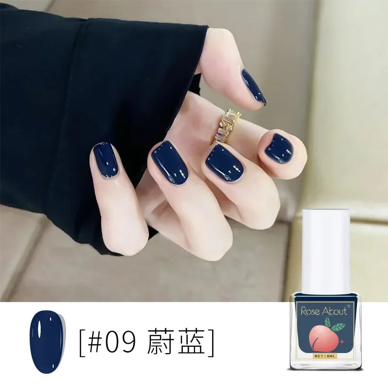 Handaiyan 8ml Water-Based Peel-Off Nail Polish | Quick Dry