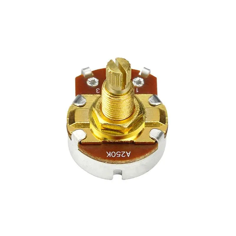 Guitar Potentiometer Brass Shaft | A500K A250K B250K B500K