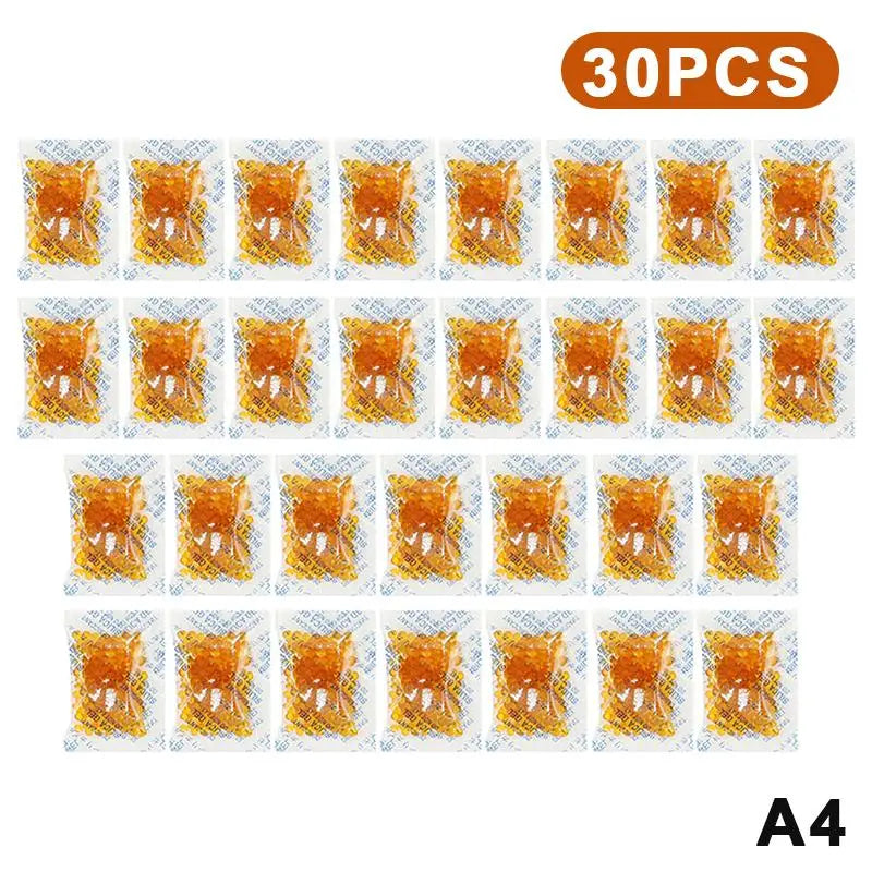 Reusable Silica Gel Desiccant Sachets – Moisture Absorber 5–30 Pack