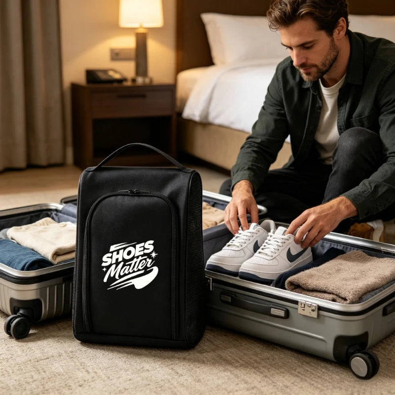 Portable Foldable Shoe Bag – Travel & Everyday Storage