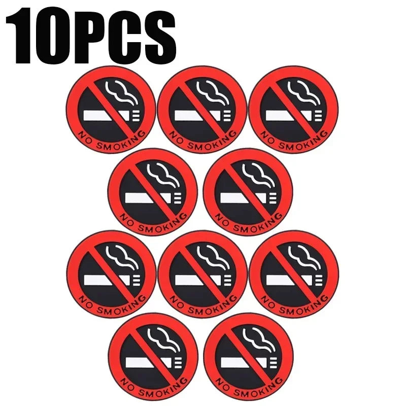 No Smoking Sign Sticker – Car Interior & Home Wall Decal