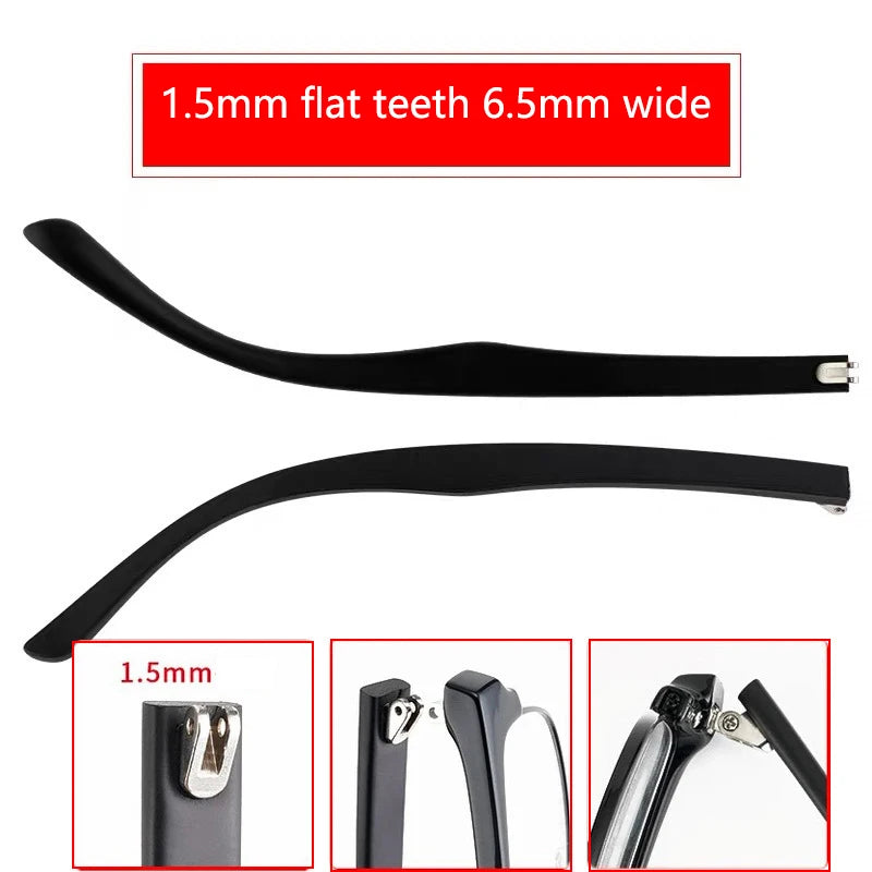 TR90 Replacement Eyeglasses Temple Arms – Anti-Slip Pair