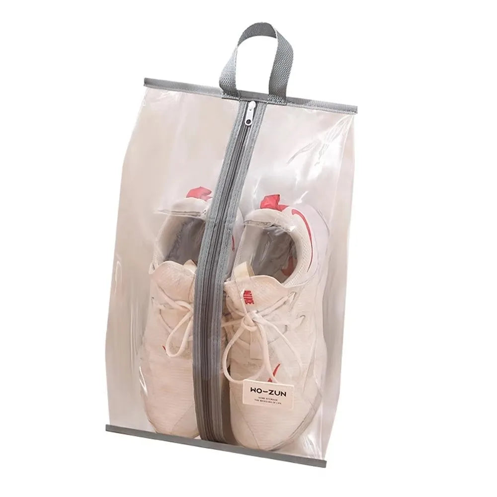 Transparent Waterproof Shoe Storage Bag – Travel & Wardrobe