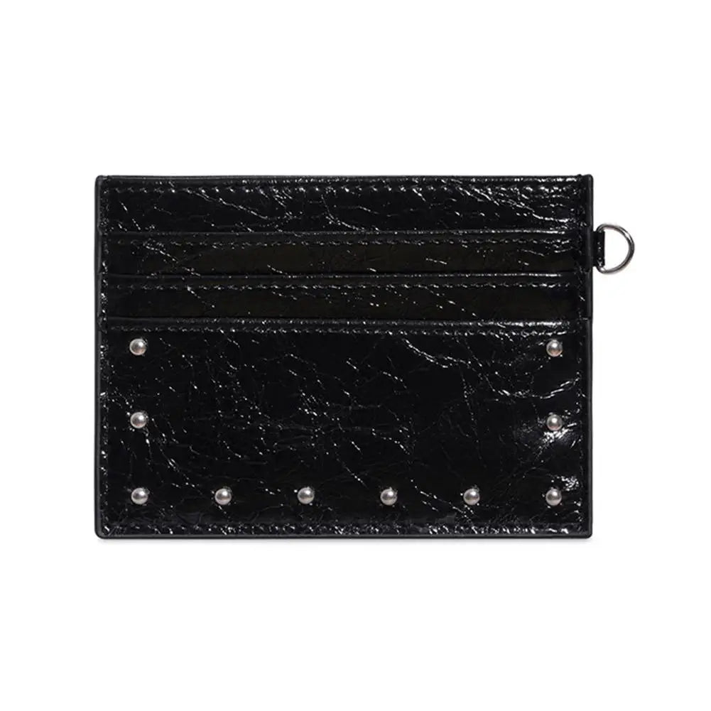 Ultra Thin Mini Card Holder Wallet – Multi-Slot PU Purse