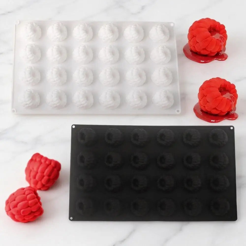 Silicone Mousse Cake Mold Set – 1/6/12/24-Cell Bundt Baking