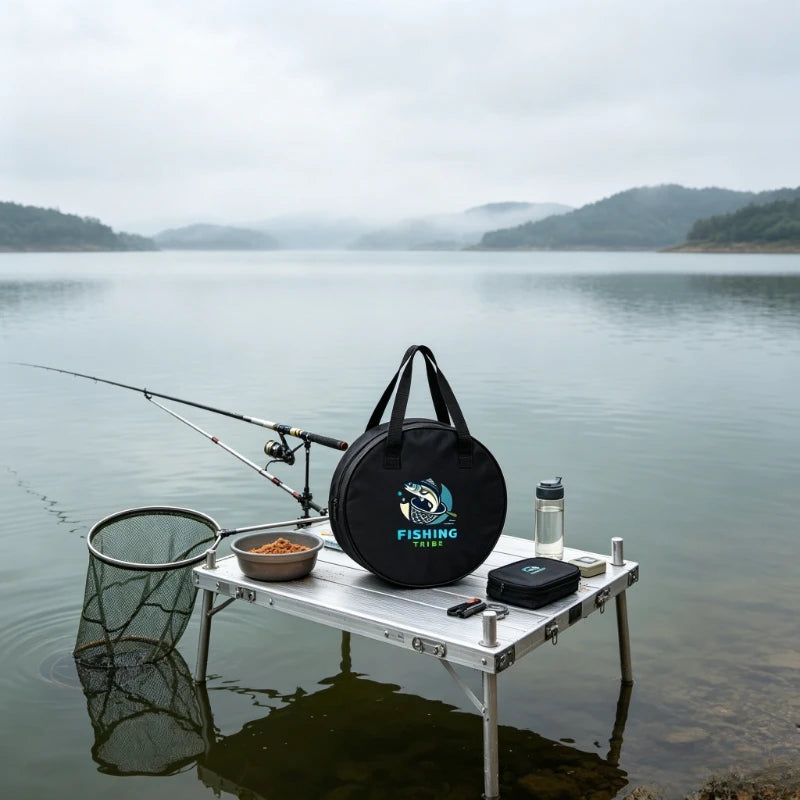 Foldable Fishing Net Storage Bag – Large Oxford Fabric Tote