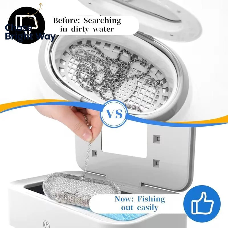 Stainless Steel Mesh Basket for Ultrasonic Cleaner | Watch & Jewelry