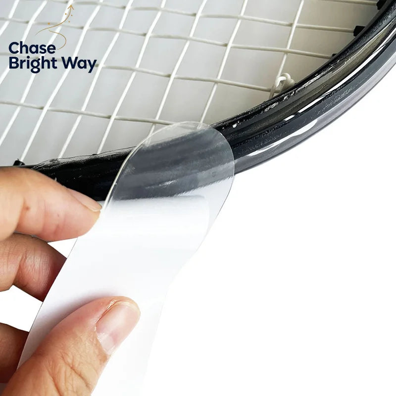TPU Tennis Racket Head Protection Tape – Clear Guard Strip
