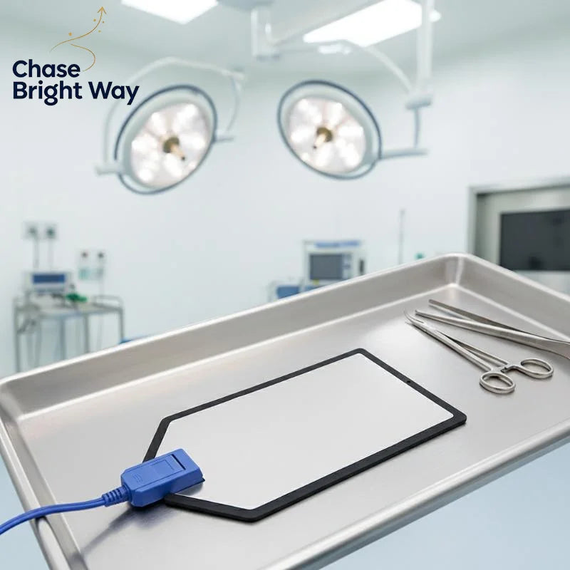 Reusable Neutral Electrode Plate for ESU Electrocautery Units