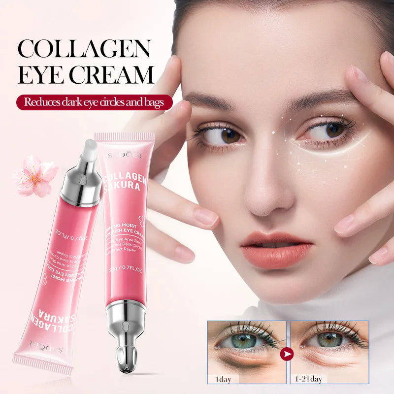 SADOER Sakura Eye Cream – Brighten, Firm & Moisturize