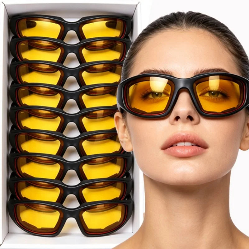 Windproof Motorcycle Goggles – UV Protection Riding Eyewear