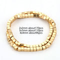 14K Gold Plated Hematite Spacer Beads – DIY Jewelry Making