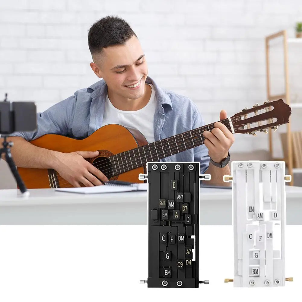 One-Touch Guitar Chord Trainer – Beginner Learning Aid