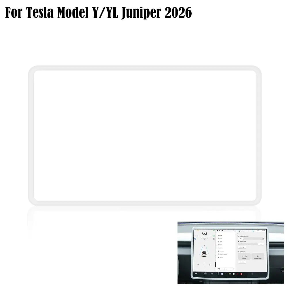 Tesla Model Y Juniper 2026 Silicone Screen Frame Protector