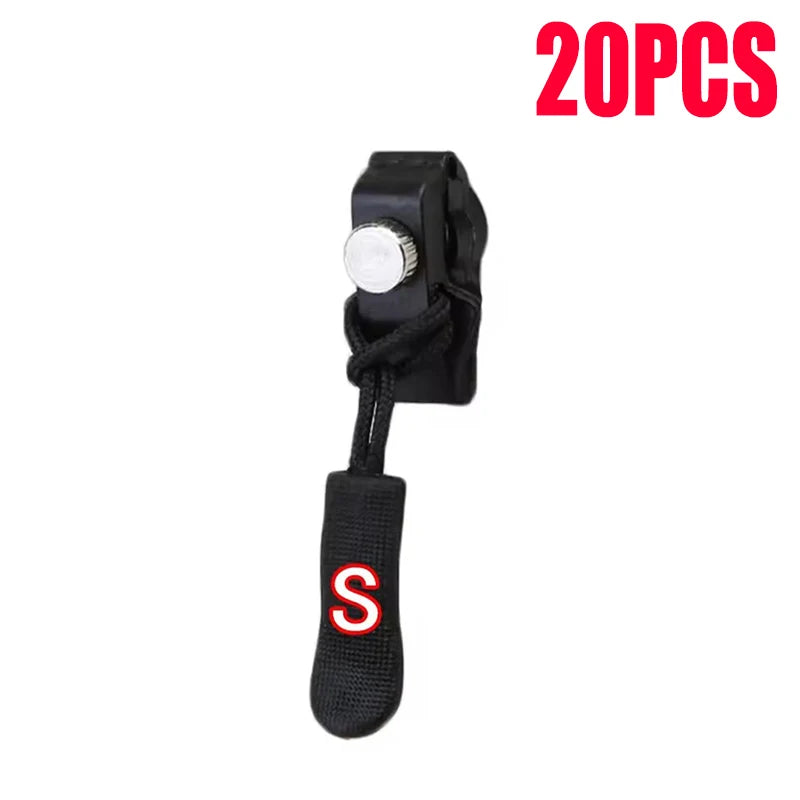 Universal Zipper Repair Kit – Replacement Slider Pulls 3–60 Pcs