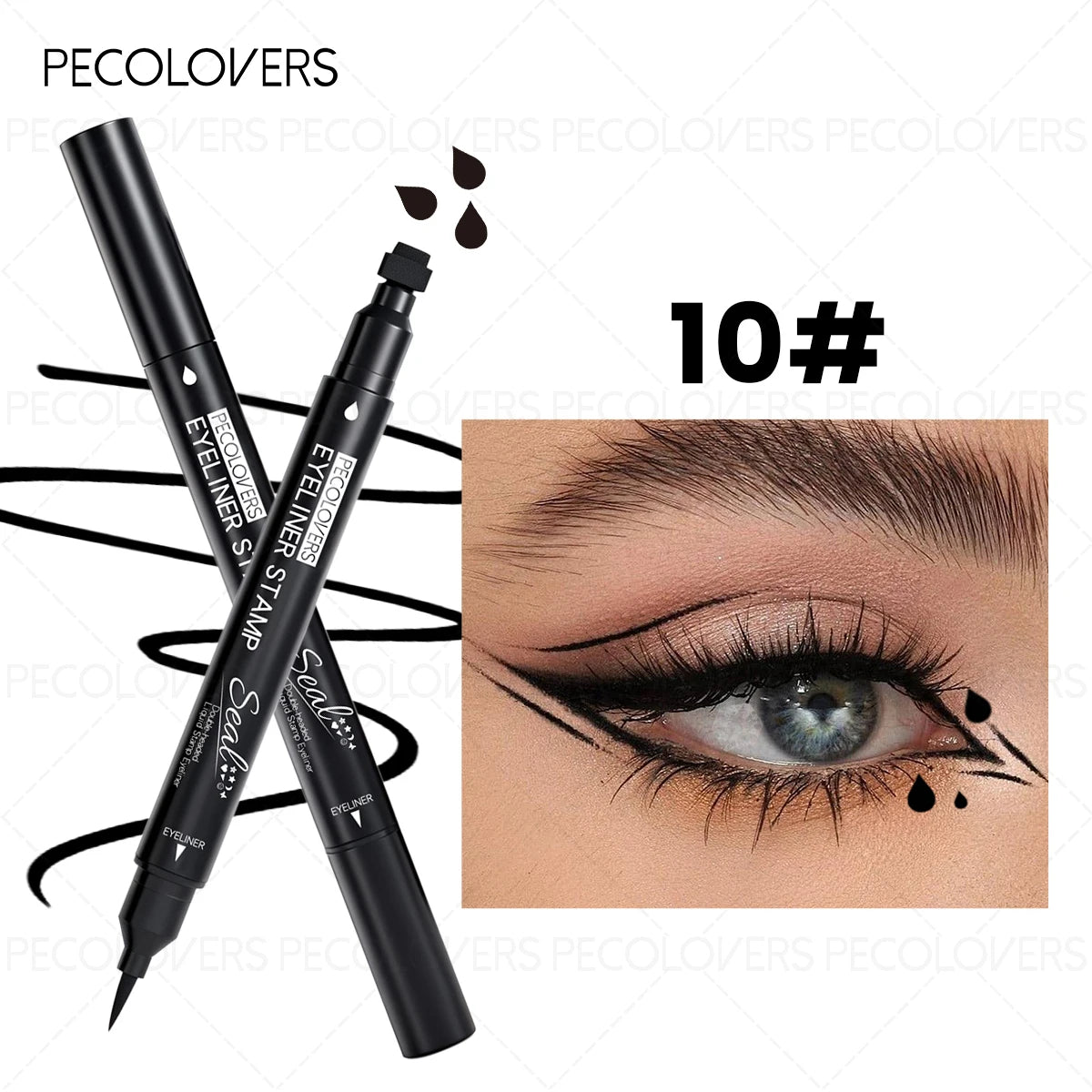 Waterproof Liquid Eyeliner – Double-Ended Cute Stamp | SAMMY