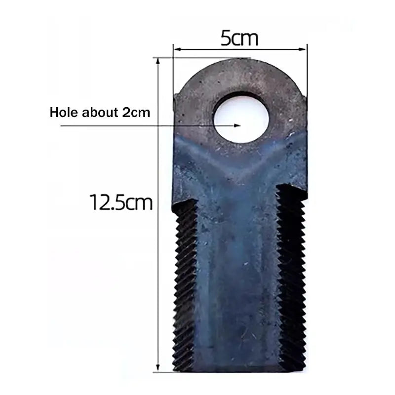 Grass Shredder Serrated Knife Hammer – Lawn Mower Accessory