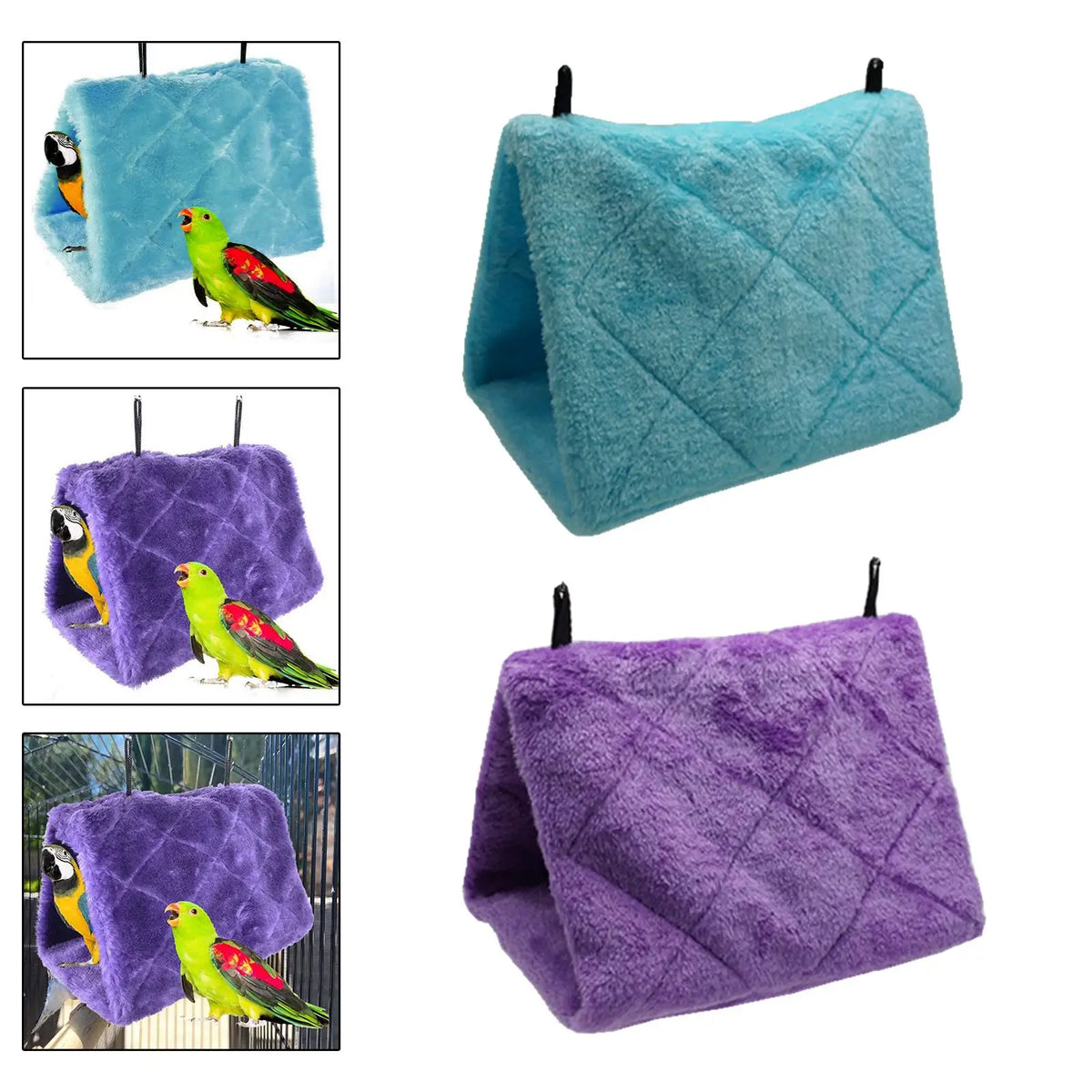 Parrot Bird Bed Hammock – Warm Nest House for Cage