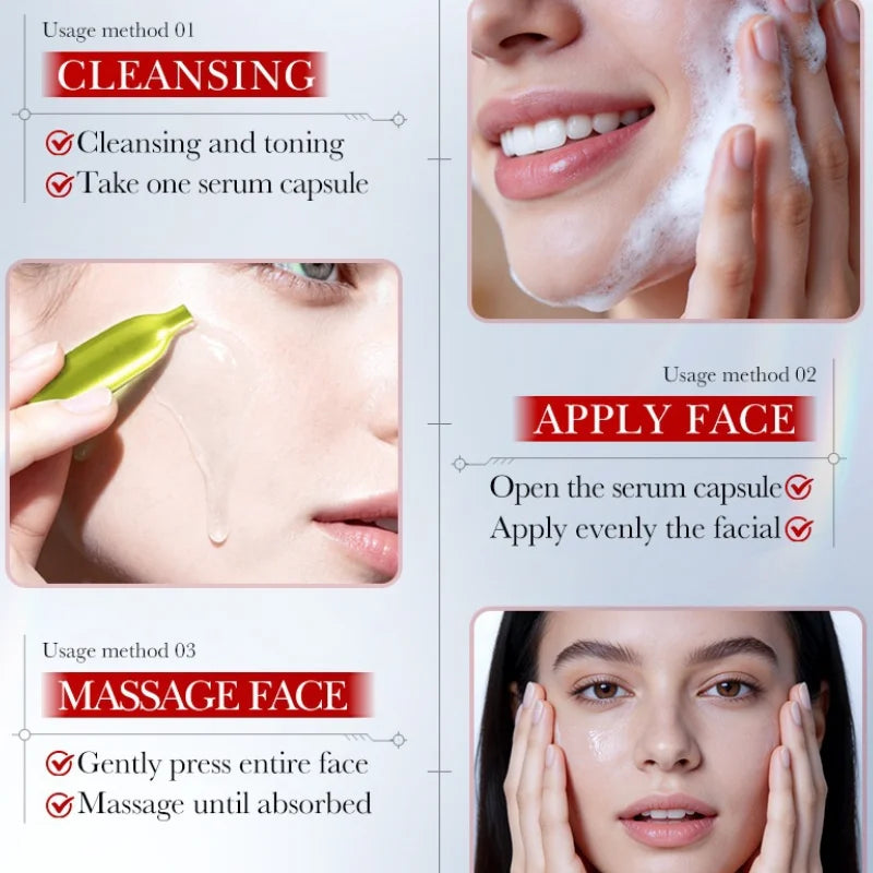 Vitamin C Essence Capsules – 90ct Brightening Face Serum