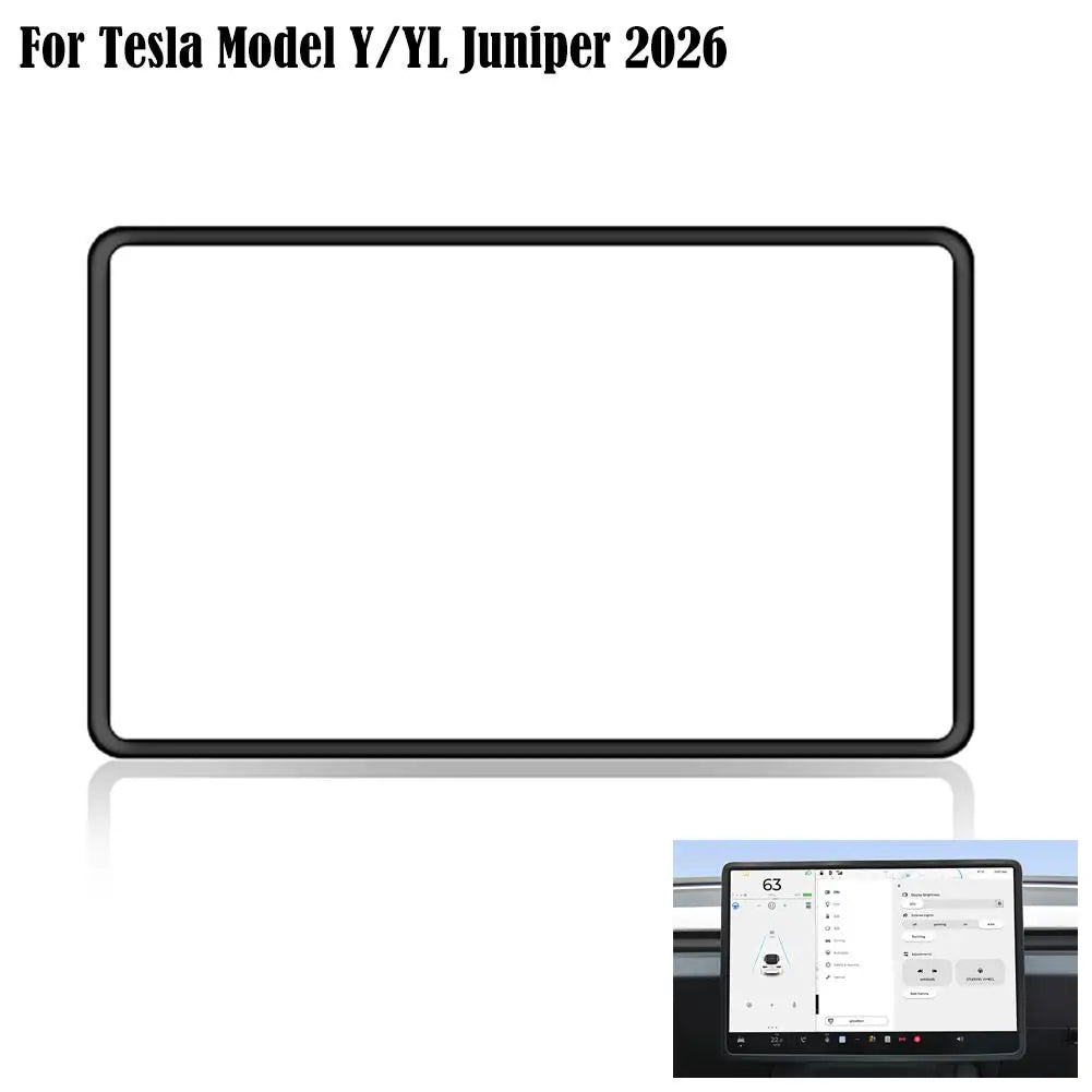 Tesla Model Y Juniper 2026 Silicone Screen Frame Protector