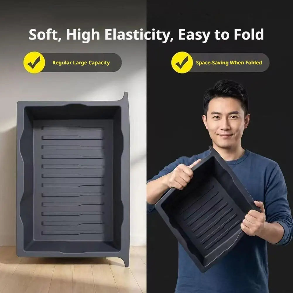 Under Seat Car Organizer – Collapsible Waterproof Storage Box