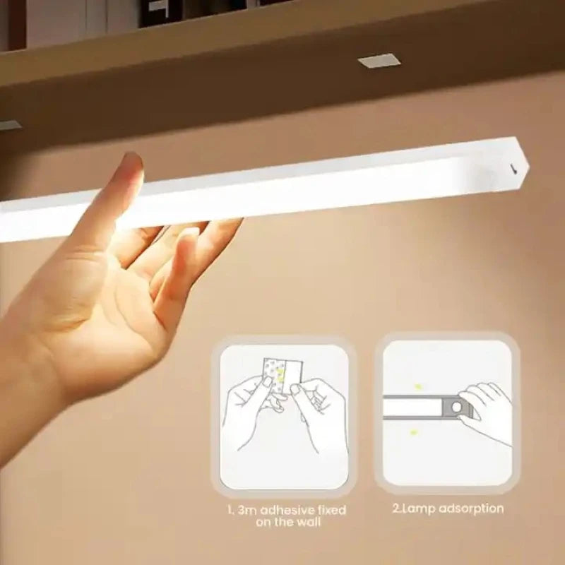 Wireless LED Motion Sensor Night Light | USB Rechargeable Bar