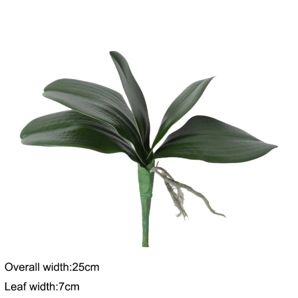 Real Touch Artificial Green Leaf Branch – Home & Floral Decor