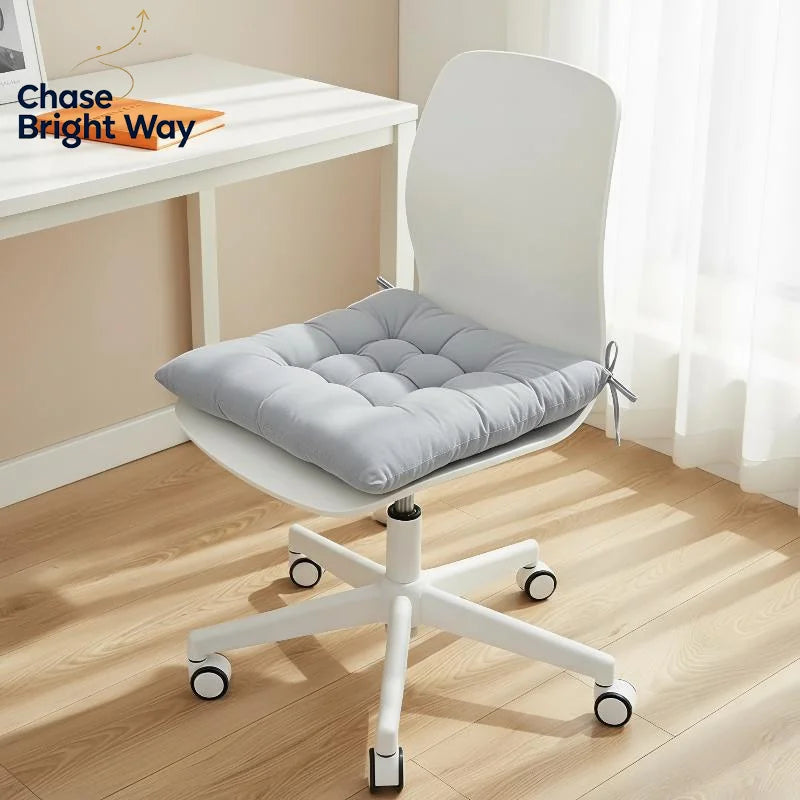 Washable Square Seat Cushion – Thick Padded Cartoon Chair Pad
