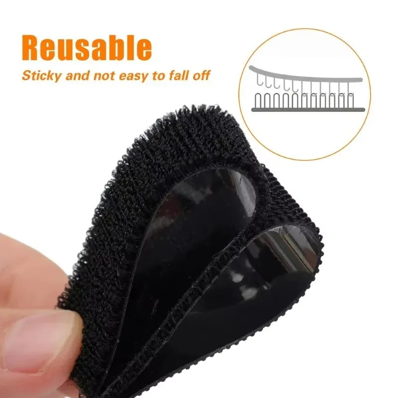 Self-Adhesive Hook & Loop Fastener Tape | Strong Carpet Fix