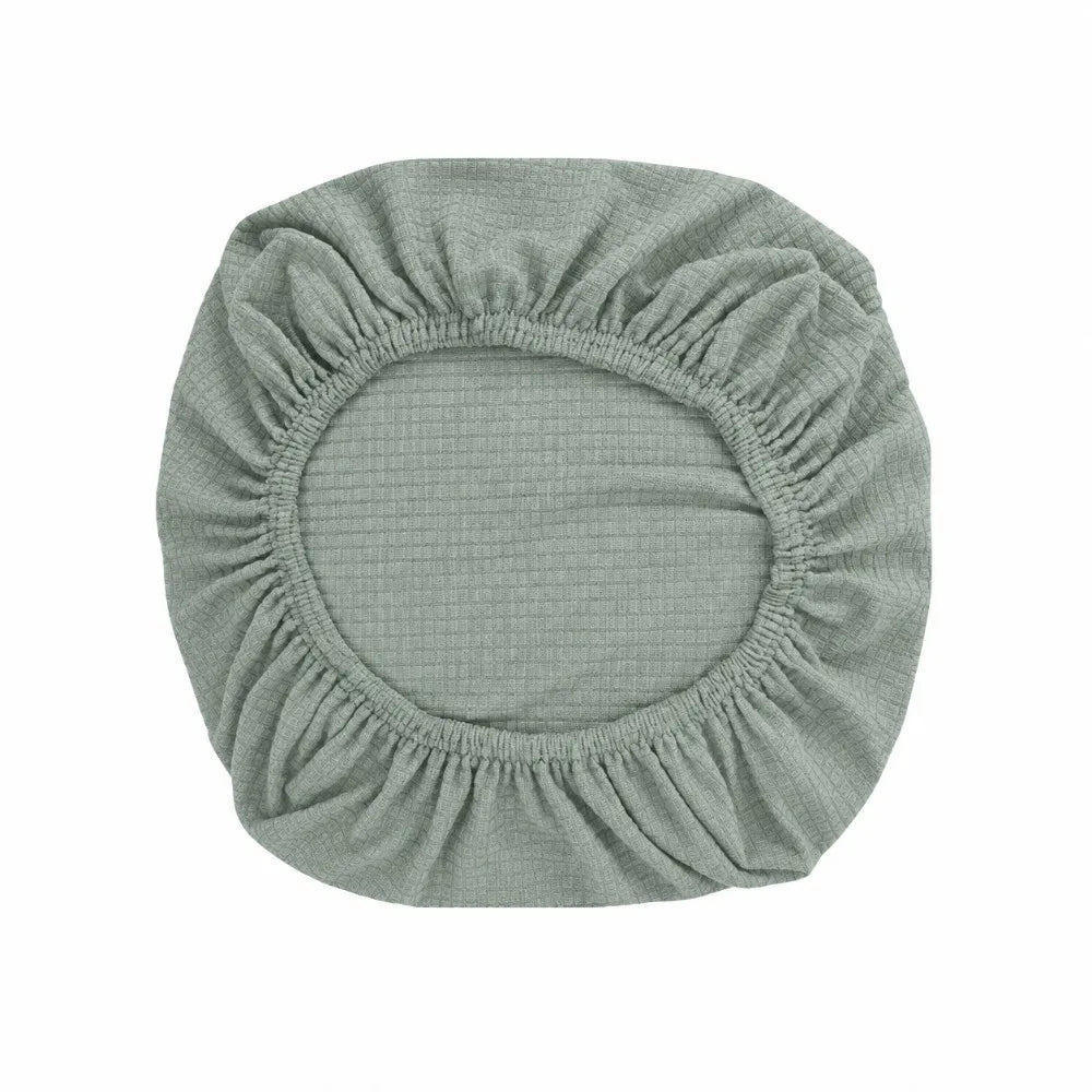 Velvet Stretch Office Chair Seat Cover – Washable Non-Slip