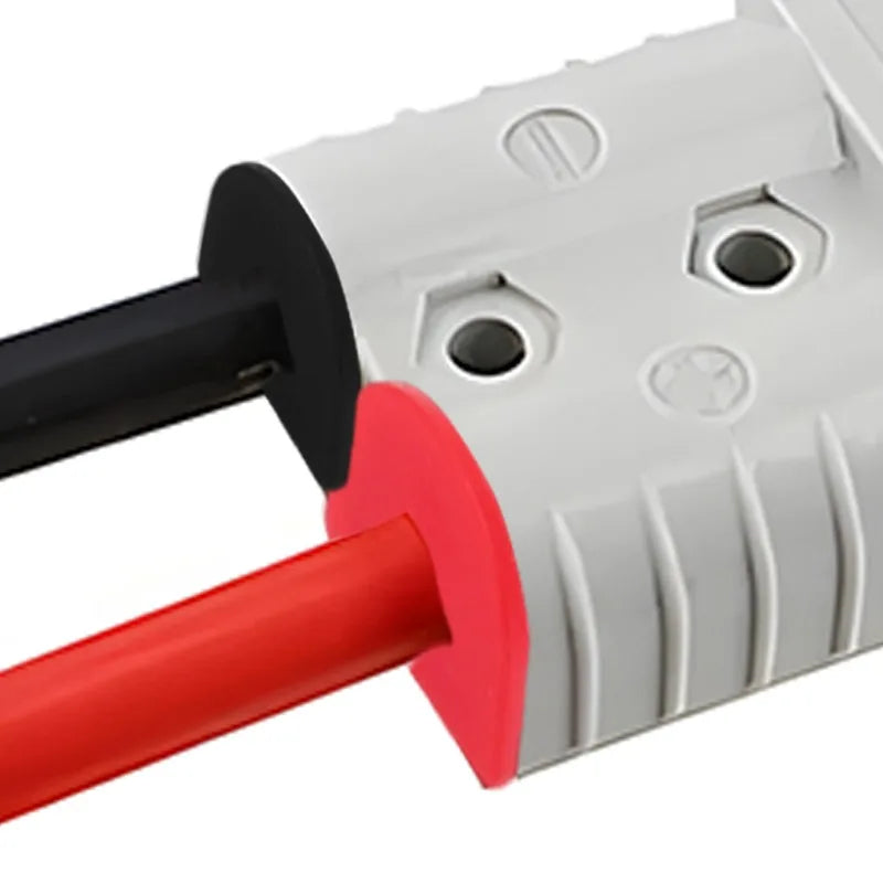 Silicone Dust Plugs for 50A Anderson Connectors – Red & Black