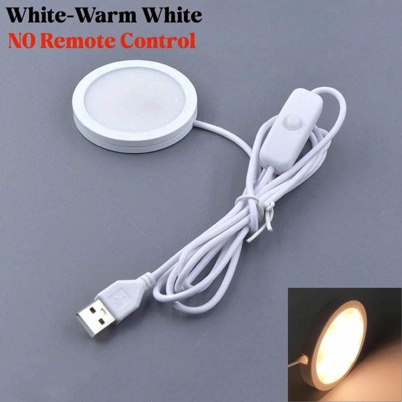 USB RGB LED Lamp Base 3W – Jewelry Display & Cabinet Light