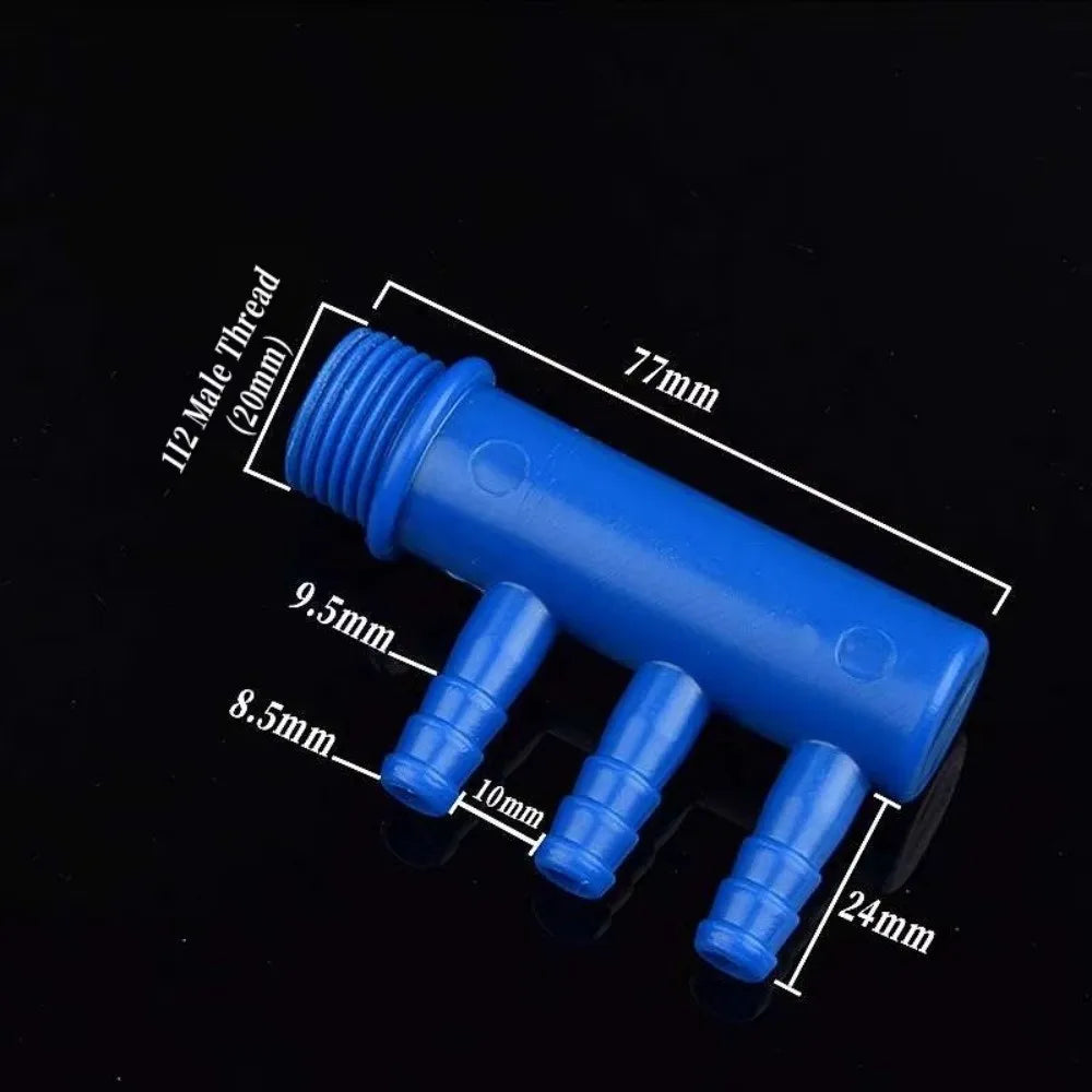 Y-Type Plastic Hose Splitter Manifold – 3-Way & 4-Way 9mm