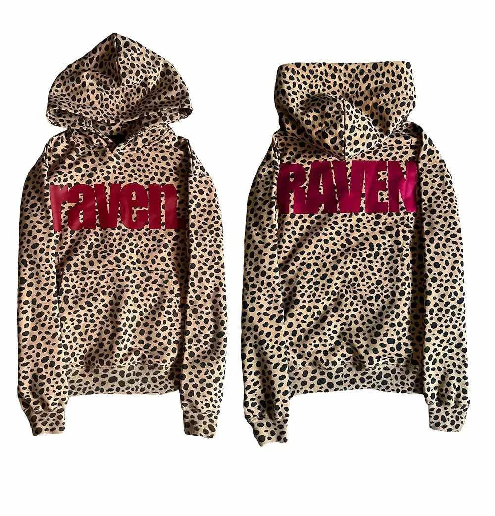 Y2K Punk Print Oversized Hoodie – Women's Retro Streetwear