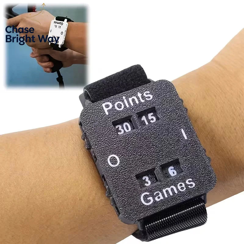 Cricket Tennis Padel Scorer Wristband – Instant Score Tracker