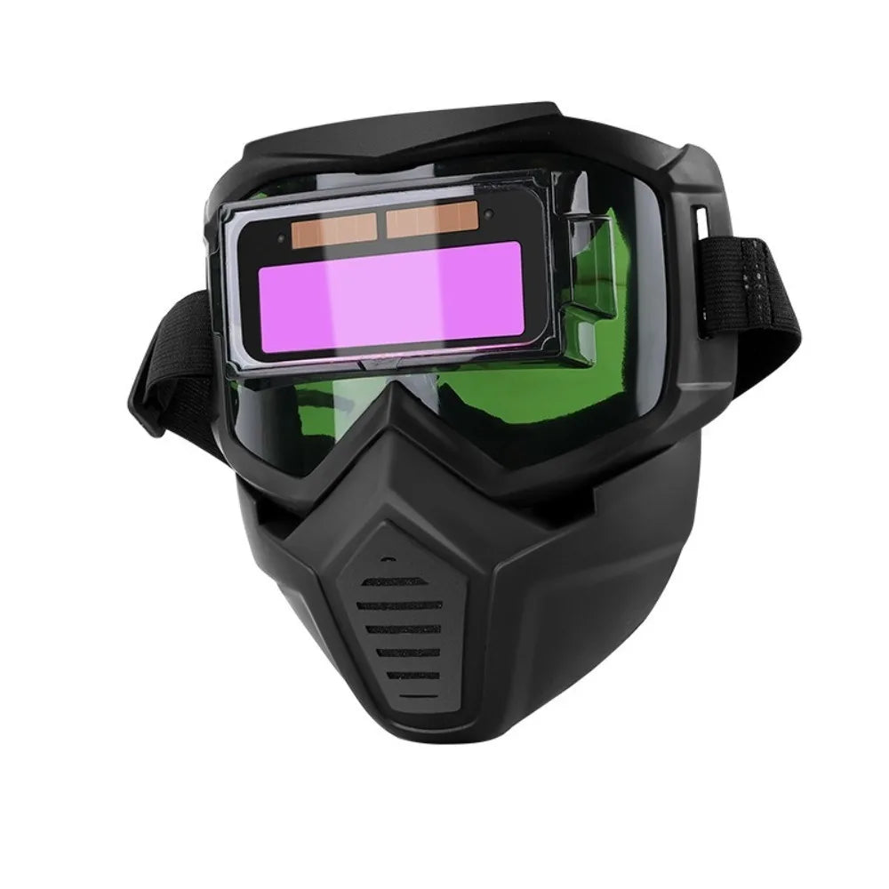 Auto-Darkening Welding Mask – Adjustable Split-Type Face Shield