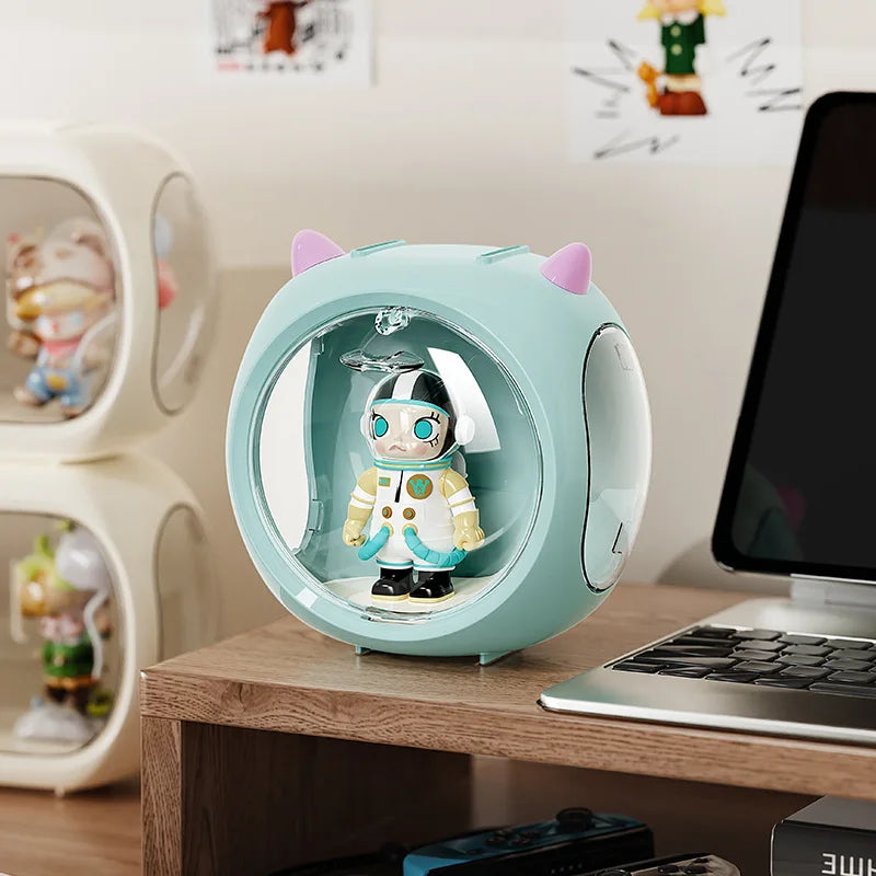 Transparent Figure Display Case – Stackable Magnetic Box