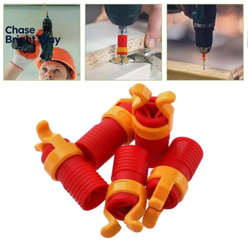 Screw Holder Drill Clamp – Anti-Scratch 1/4" Hex Bit Attachment