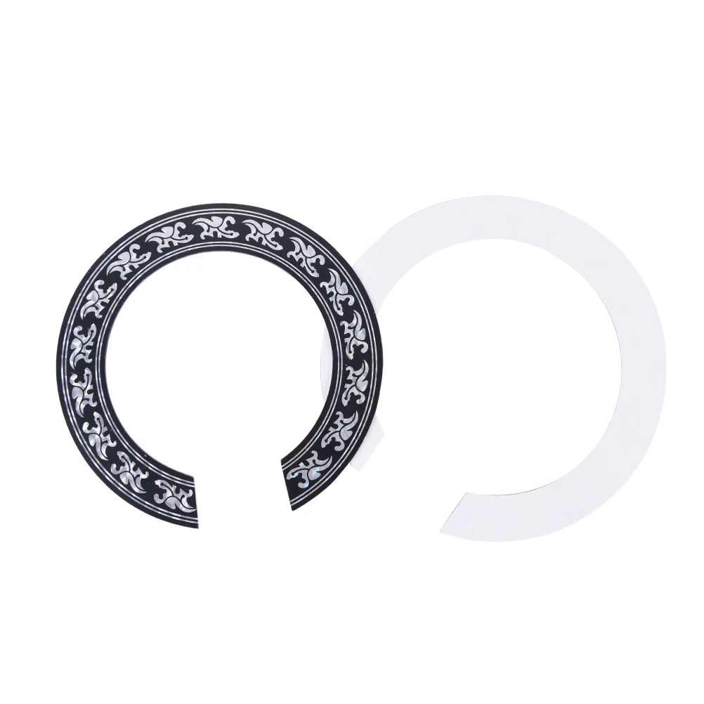 Guitar Sound Hole Rosette Inlay – Hard PVC 94mm & 104mm