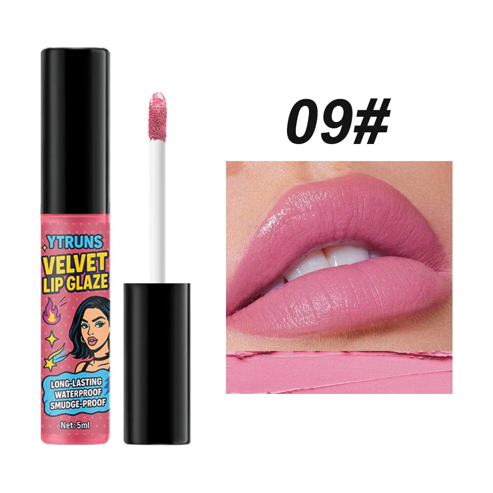 YTRUNS Matte Liquid Lipstick – Waterproof Long-Lasting Lip Tint
