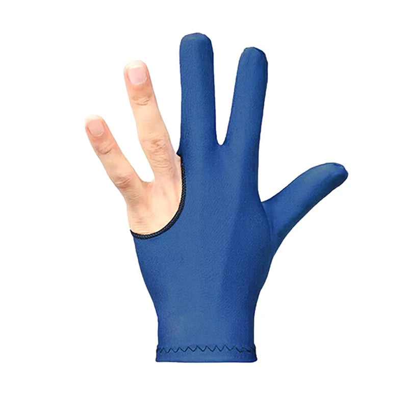 Three-Finger Billiard Glove – Left Hand Pool & Snooker Cue