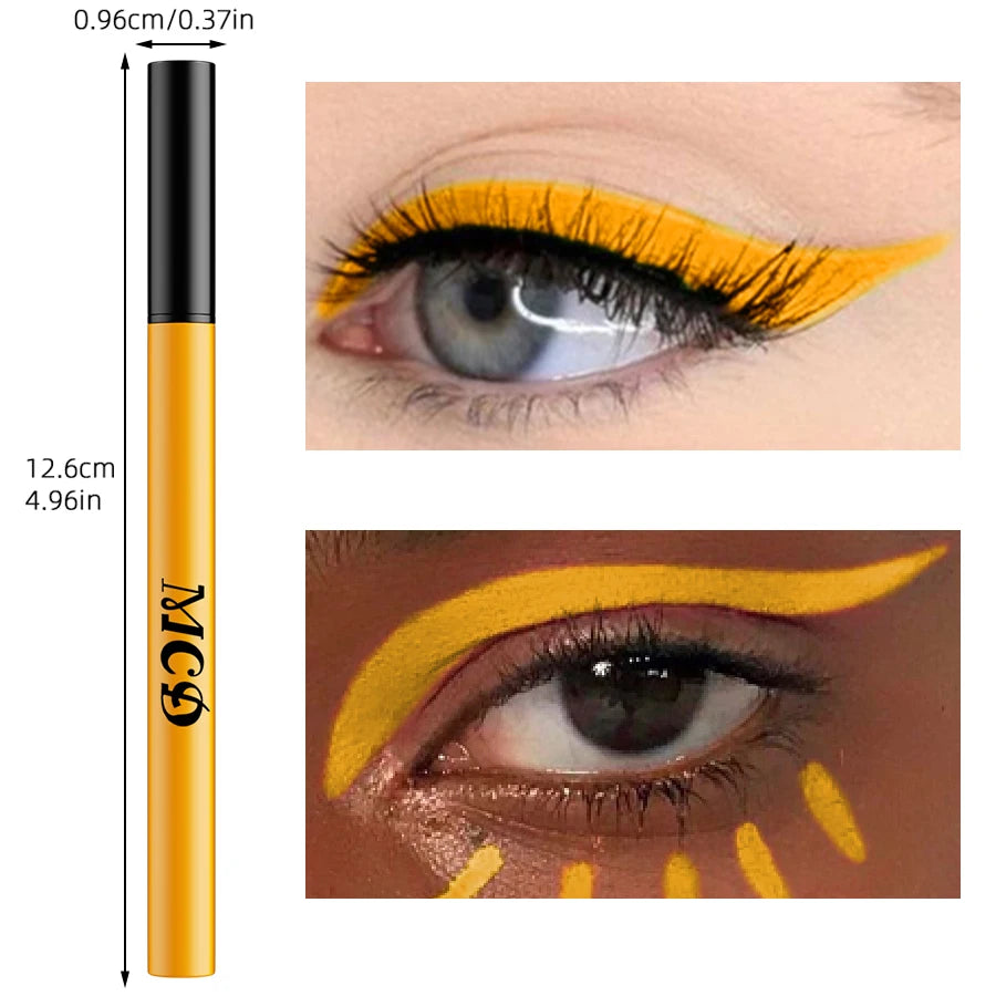 UV Neon Face & Body Paint Eyeliner Pen – 8 Colors, Waterproof