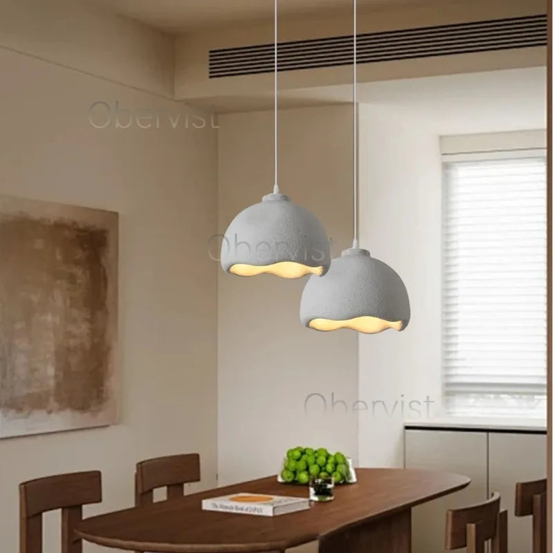 Wabi Sabi Pendant Light | Dimmable E27 LED Ceiling Fixture