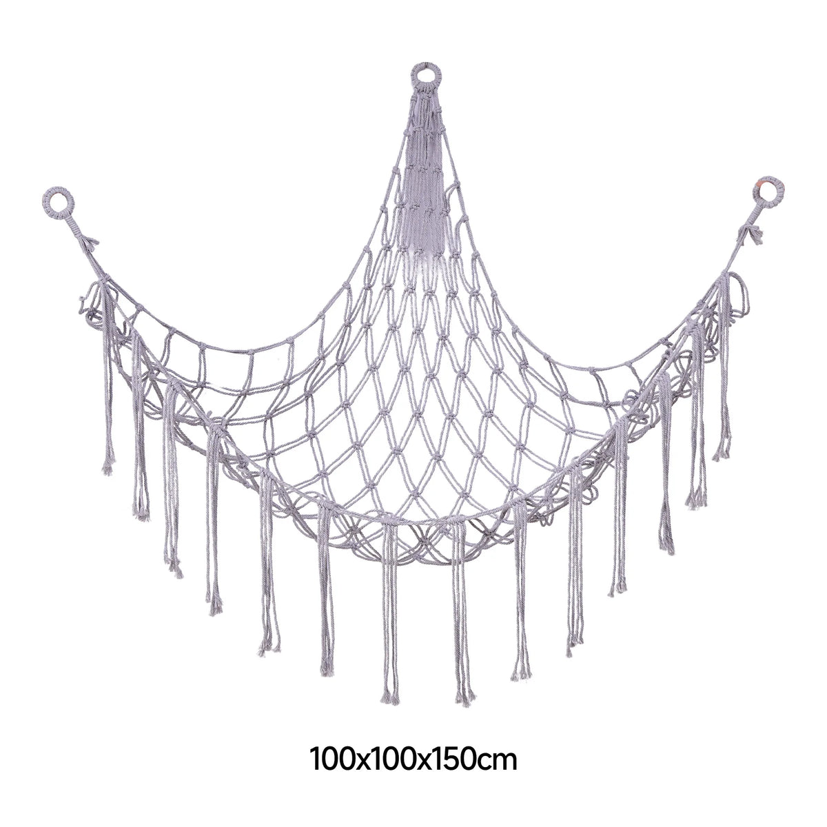 Triangle Wall Hanging Toy Net – Kids Room Storage Hammock